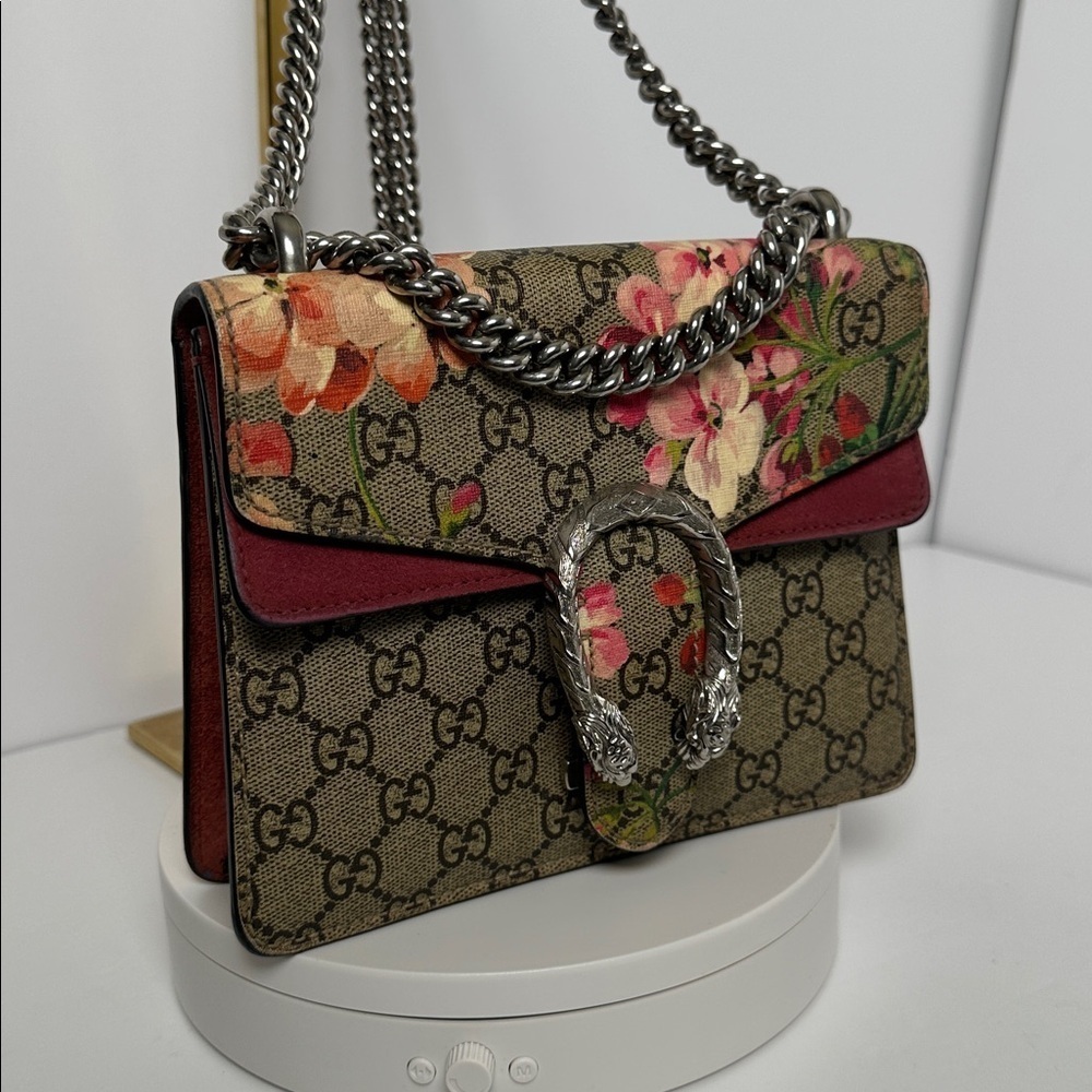 Gucci Dionysus GG Blooms Super Mini Shoulder Crossbody Bag - Picture 4 of 15